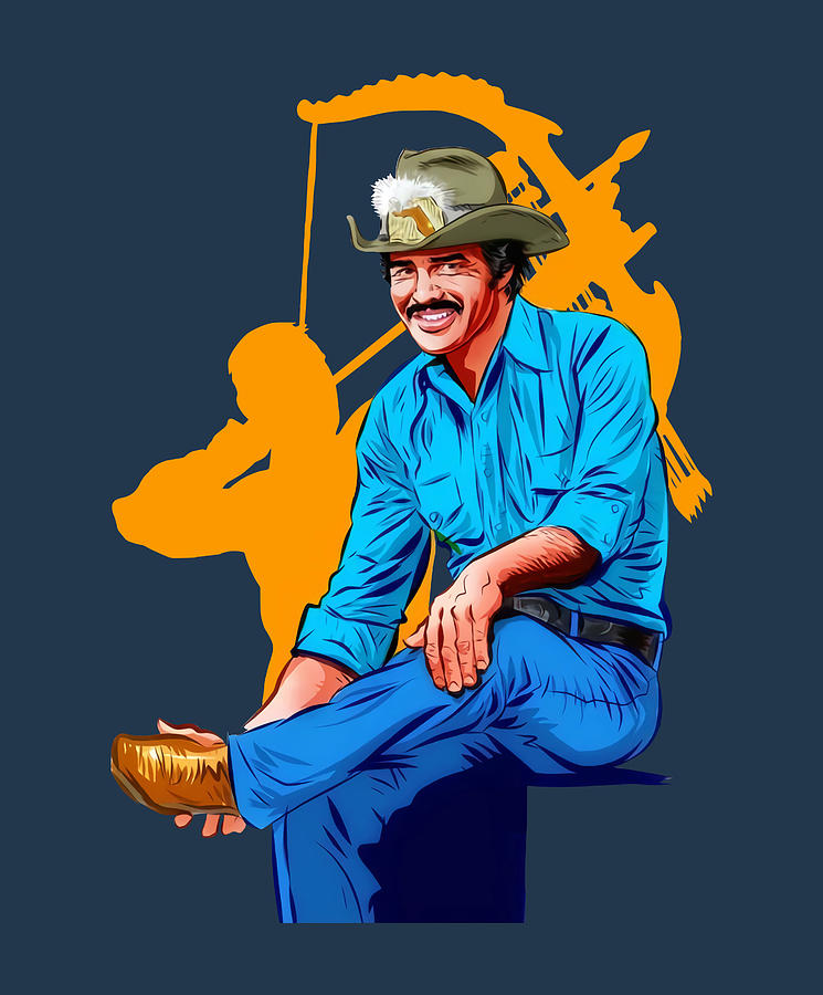 Burt Reynolds An illustration by Paul Cemmick Digital Art by Amy ...