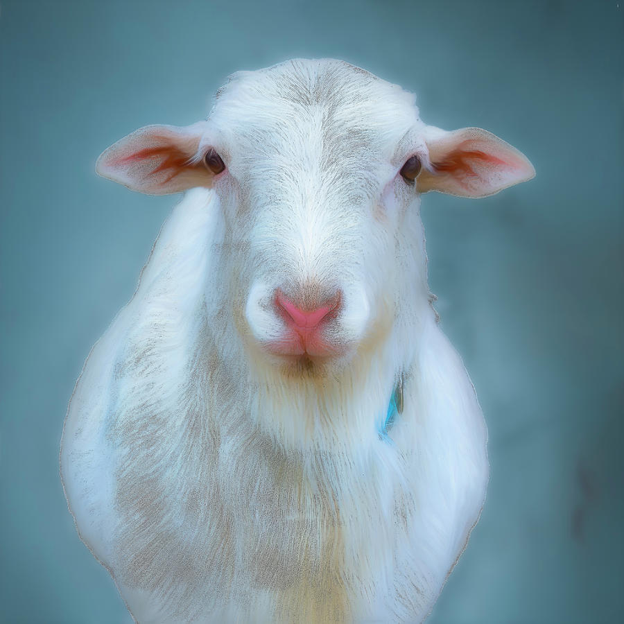 Burt the Sheep 2 Photograph by Cheri Freeman