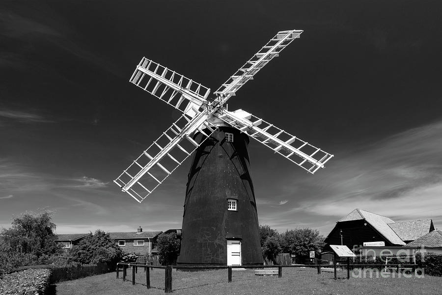 Burwell Museum and Windmill Burwell village Cambridgeshire Photograph ...