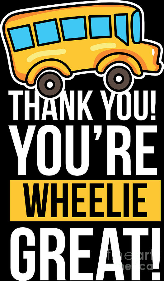 Bus Driver Appreciation Gift Tag Thank You We Wheelie -  Portugal
