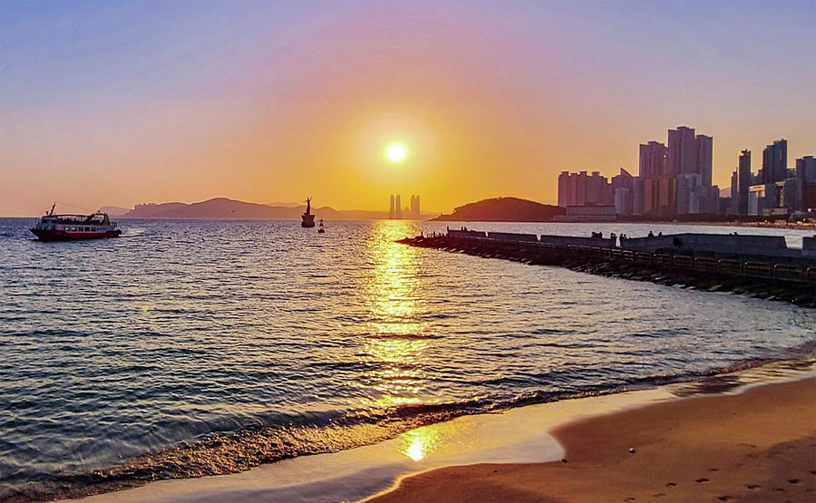 Busan Sunset Photograph