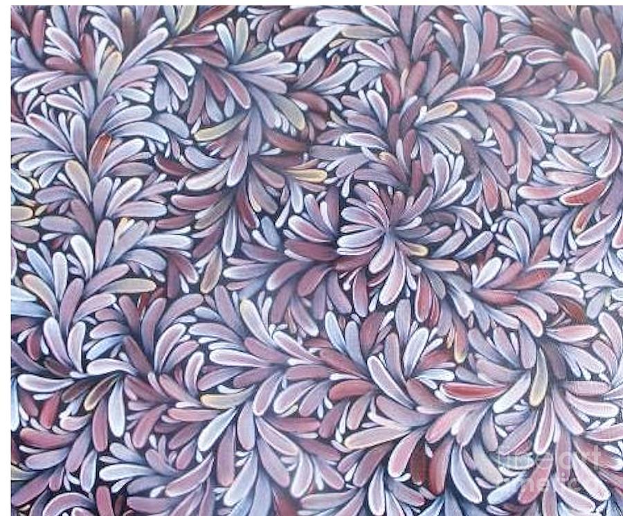 Bush Medicine Leaves Painting by Hall Nick Fine Art America