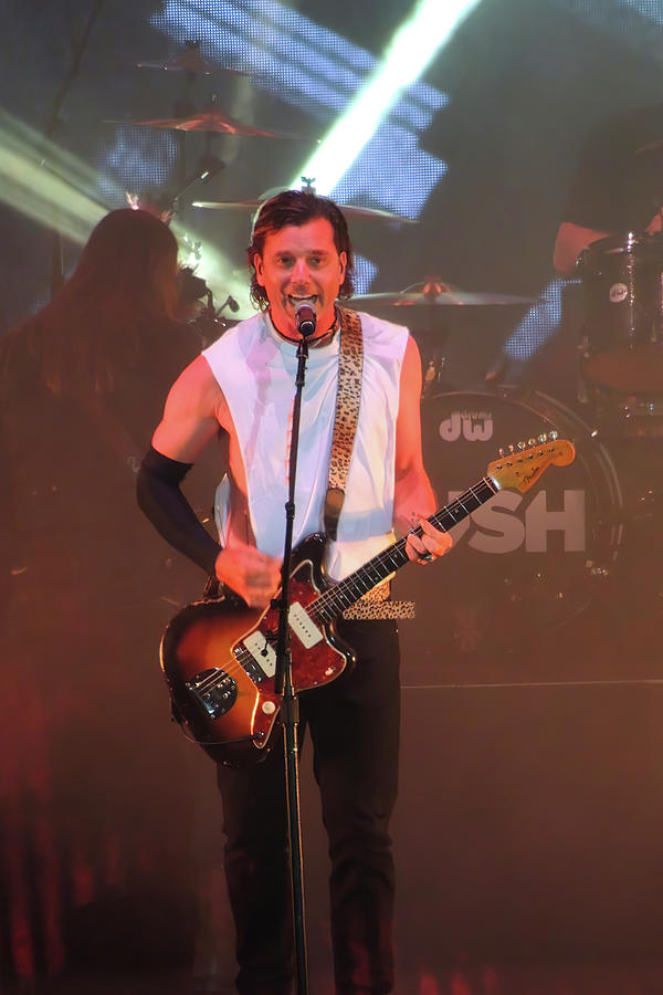 Bush Rock Band Gavin Rossdale Concert Photo 2018 Photograph by The ...