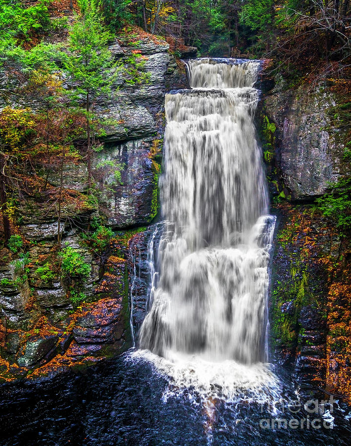Bushkill Falls Pennsylvania Photograph by Nick Zelinsky Jr