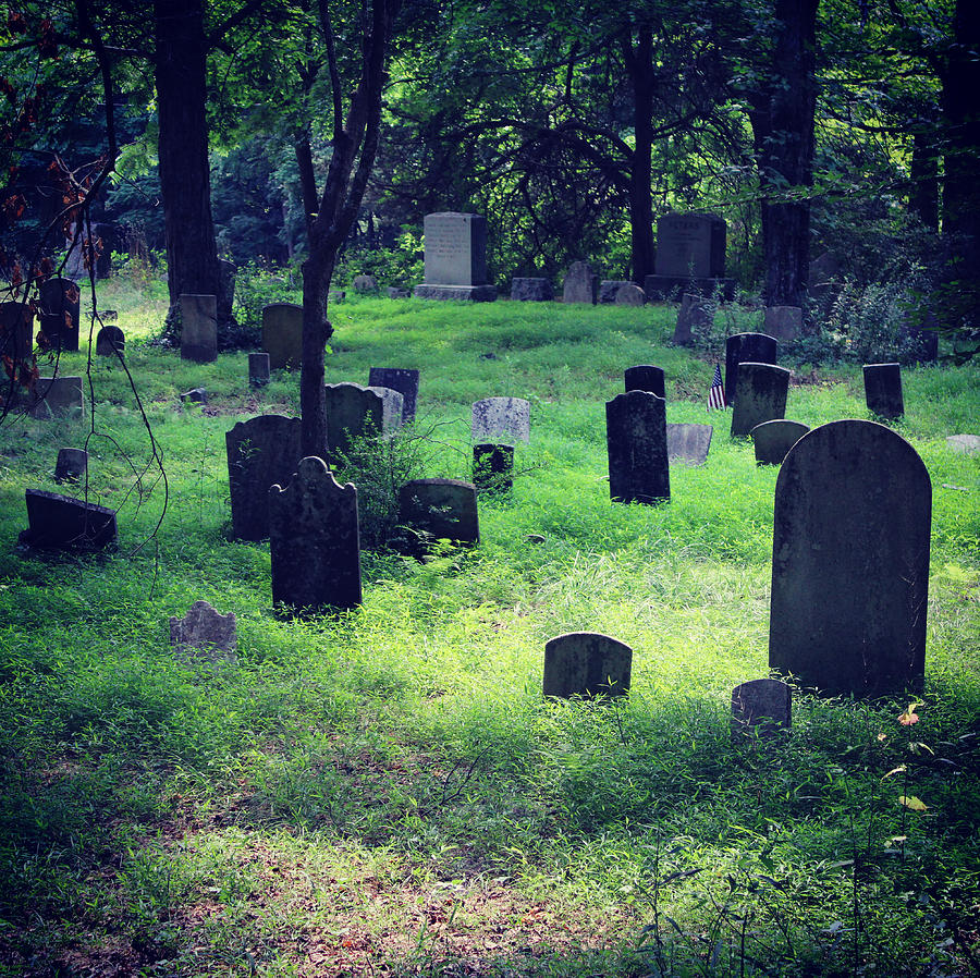 Bushkill Reformed Cemetery Photograph by Stephen McDonald - Fine Art ...