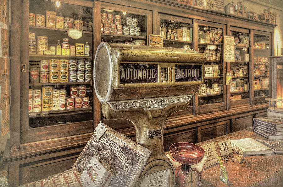 Detroit Photograph - Bushs Baked Beans - Vintage General Store 4 by Steve Rich