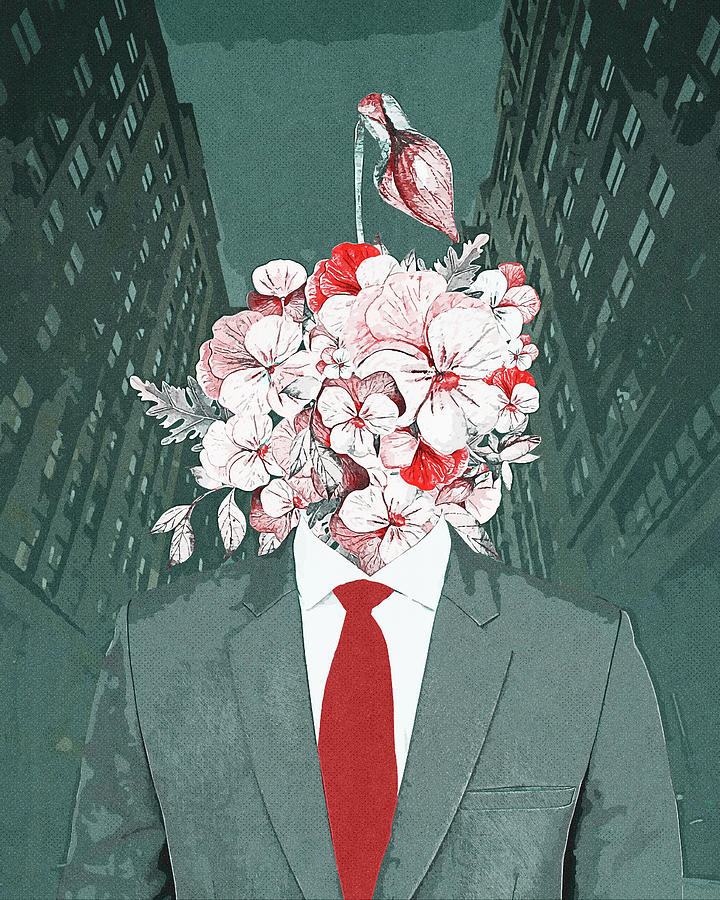 Business Attire Mixed Media by Dan Sproul