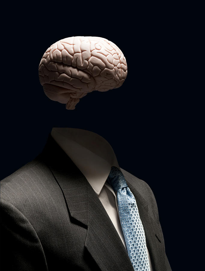 Business brain Photograph by PM Images