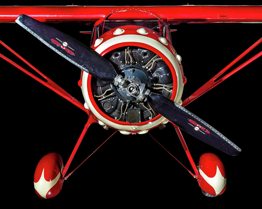 Business End of a Monocoupe 110 Special Photograph by Bill Swartwout