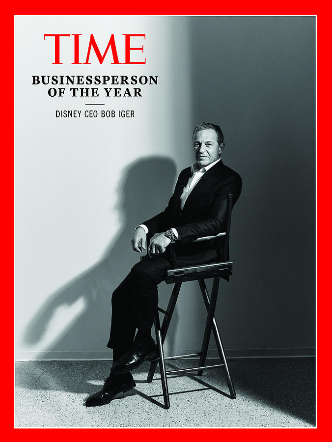 2019 Businessperson of the Year - Bob Iger Photograph by Photograph by Peter Hapak for TIME