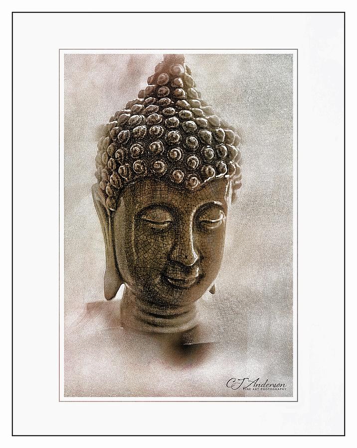 Bust Of Buddha Photograph
