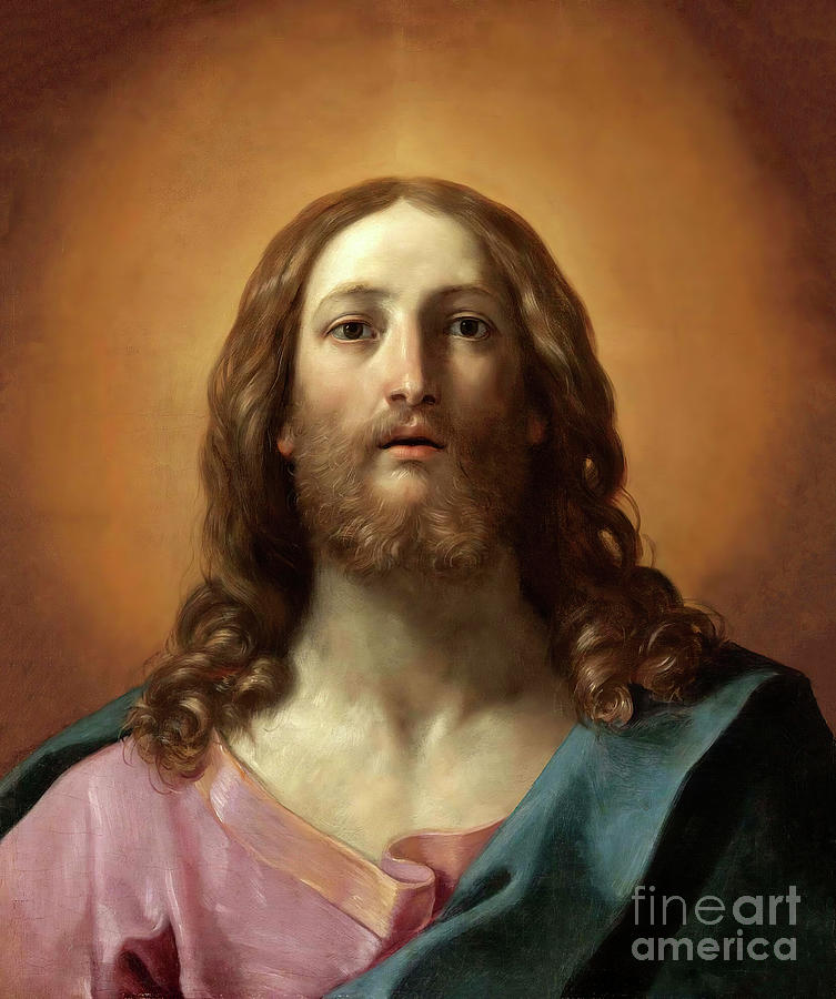 Bust Of Christ by Guido Reni  Photograph by Carlos Diaz
