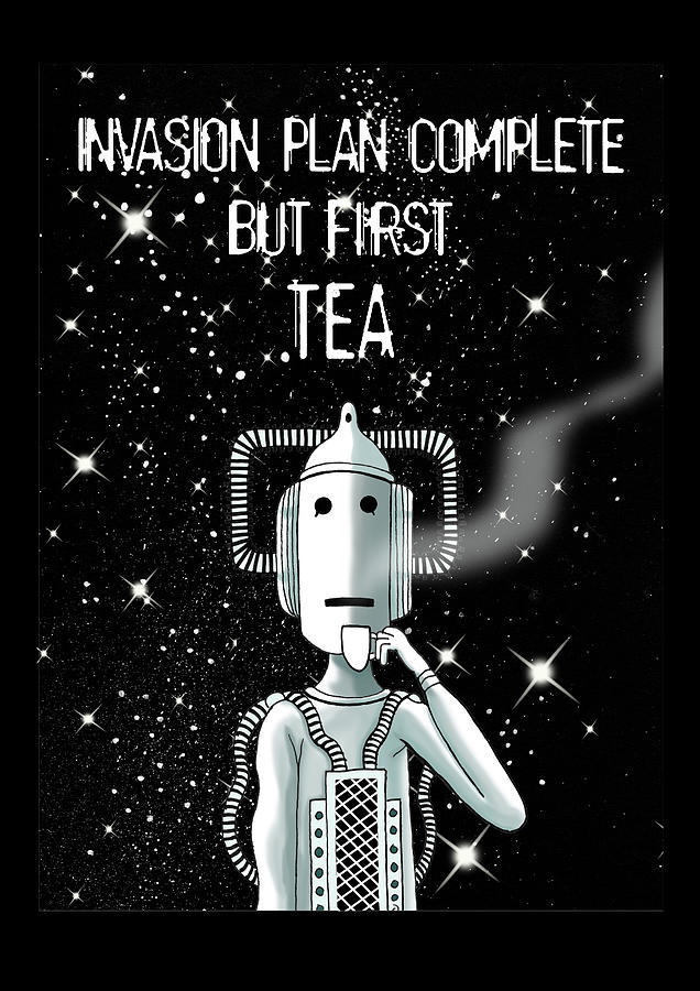 But First Tea  Mixed Media by Andrew Hitchen
