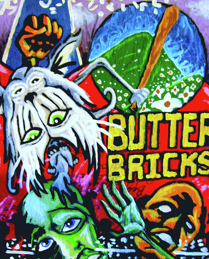 Butter Bricks Painting by Jacob Wayne Bryner