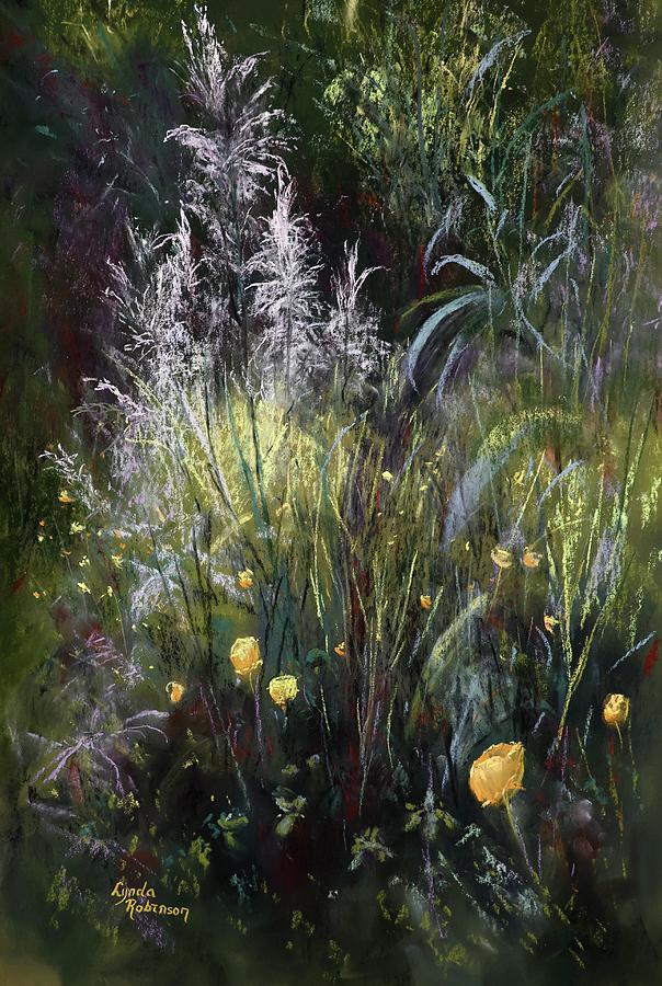 Flower Painting - Buttercups and Sneezes by Lynda Robinson