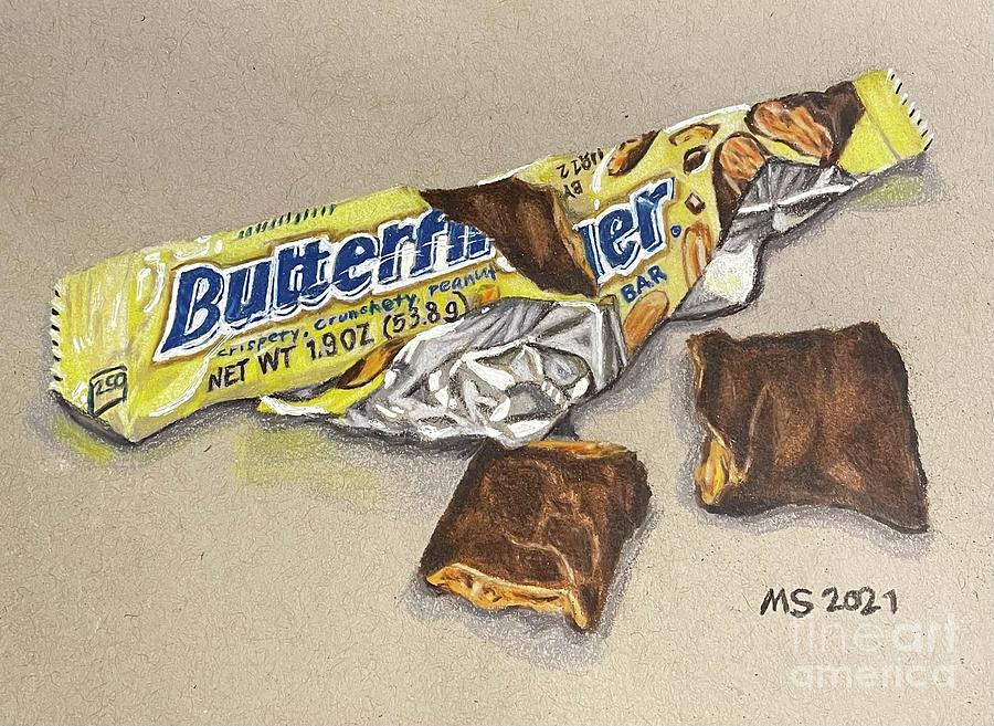 Butterfinger Drawing by Michael Strong Fine Art America