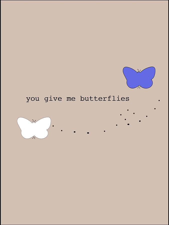 Butterflies Digital Art by Ashley Rice