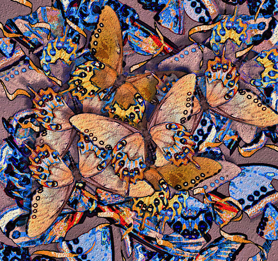 Butterflies Mixed Media by Natalie Holland