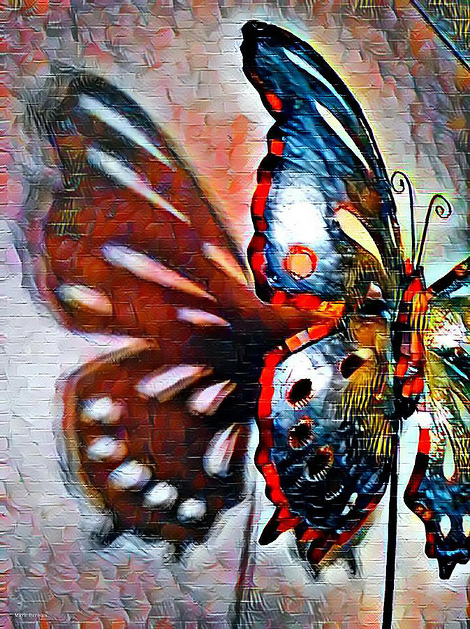 Butterfly Art 1 Photograph by Mark Berman