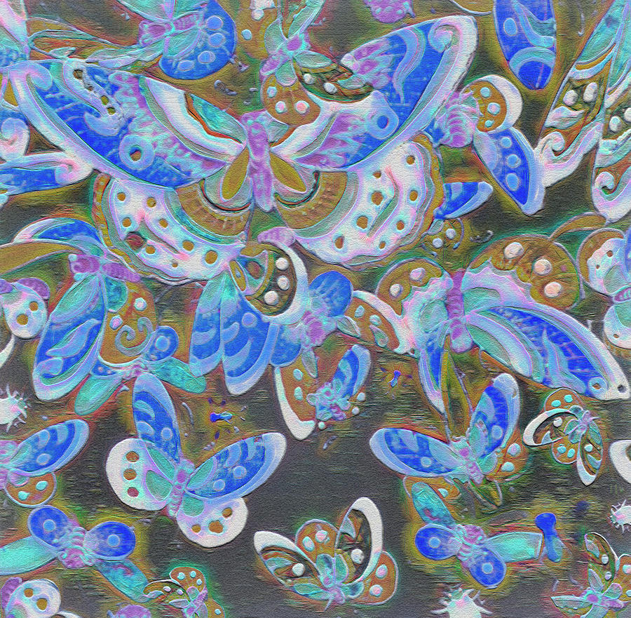 Butterfly Ball Digital Art by Deborah League