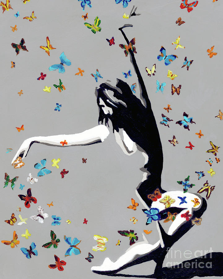 Butterfly Dance Painting by Denise Deiloh