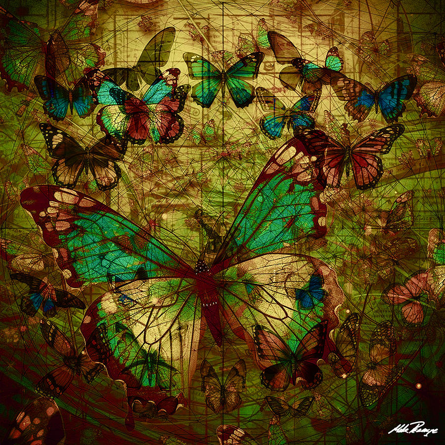 Butterfly Effect Digital Art by Mike Peconge - Fine Art America