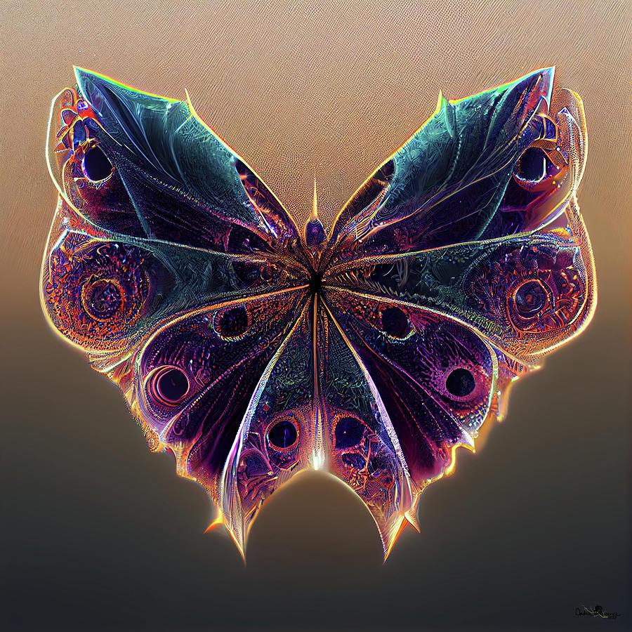 Butterfly Fractal 98 Digital Art by Andrea Lawrence - Fine Art America