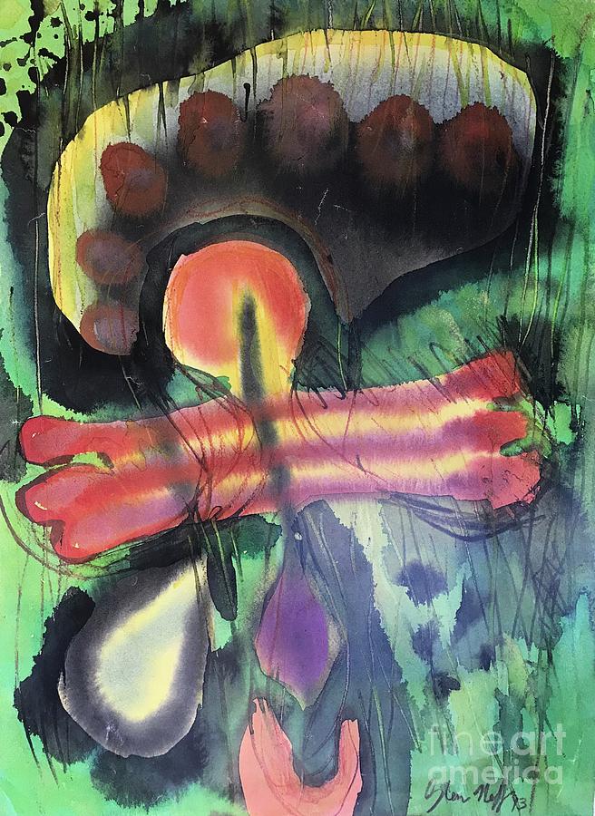 Butterfly Painting by Glen Neff