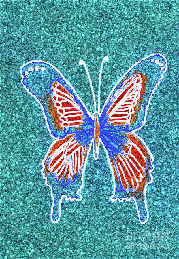 Flutter By Butterfly Painting by Norma Appleton
