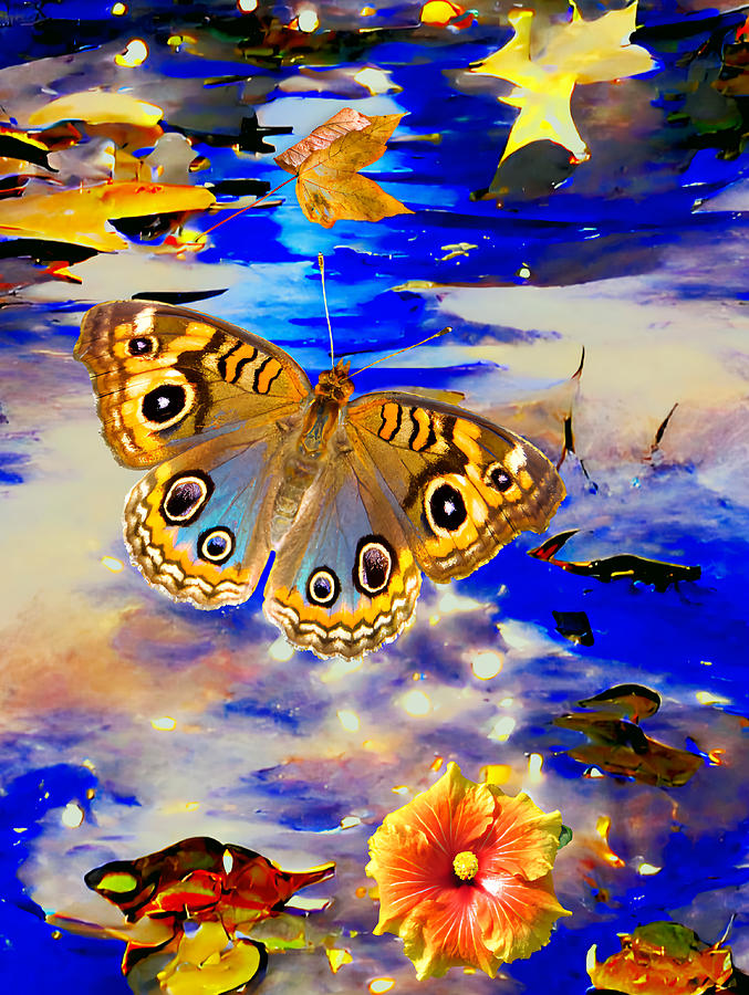 Butterfly Imaginary Mixed Media by Vixenfly Forbes