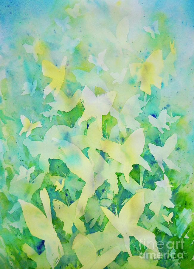 Butterfly Kaleidoscope X Painting by Liana Yarckin
