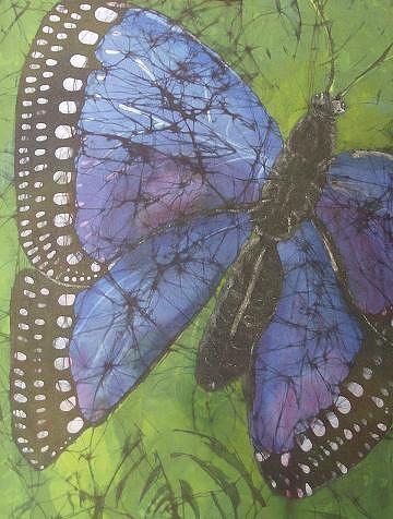 Butterfly Tapestry - Textile by Kay Shaffer