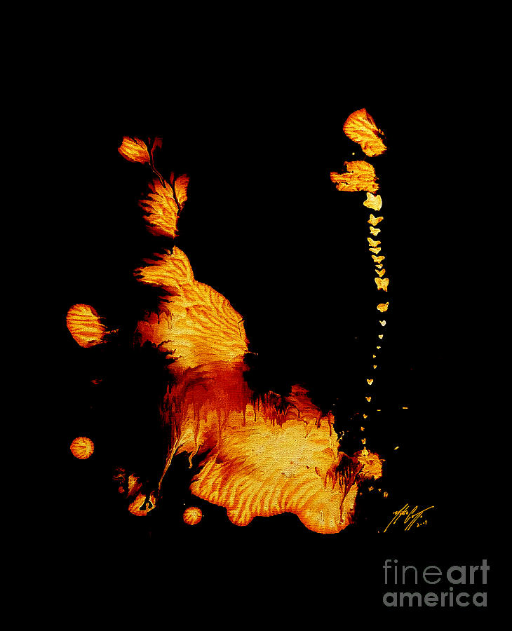 Butterfly Lava Mixed Media by Michael Cotto - Fine Art America