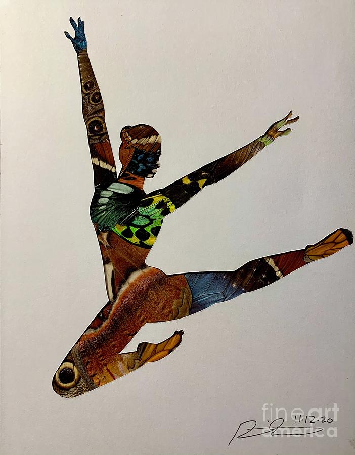 Butterfly Lyrical Leap Green Chest Mixed Media by Ryan Smithson Butterfly Lyrical Leap Green Chest Mixed Media by Ryan Smithson