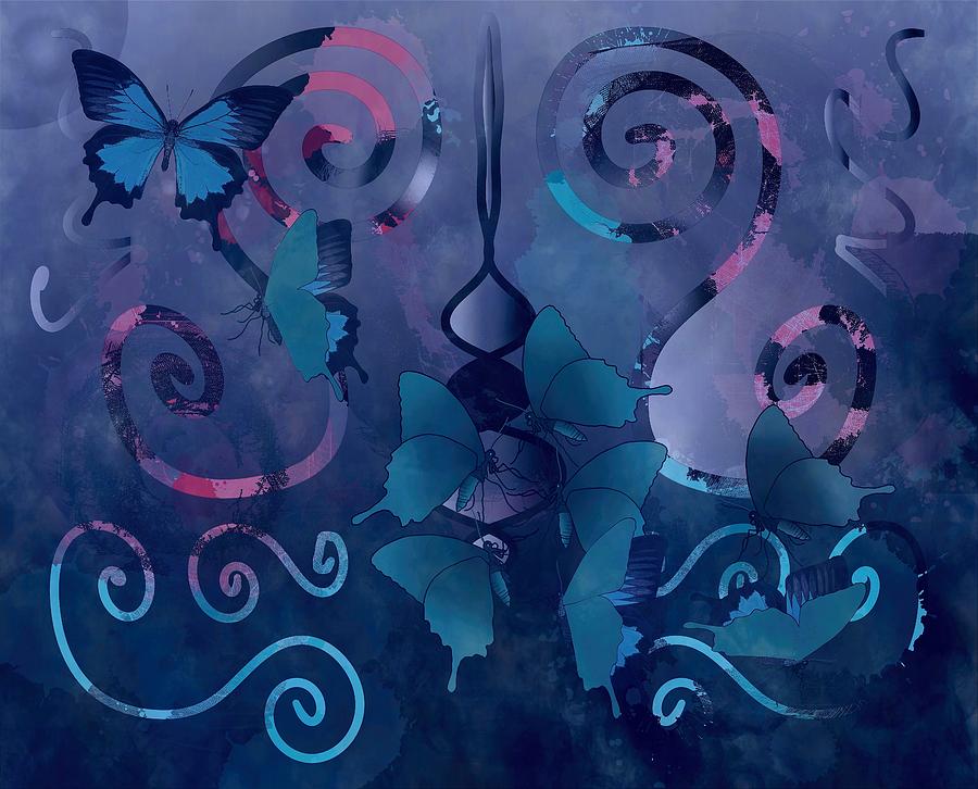 Butterfly Mystic Digital Art by Joan Stratton
