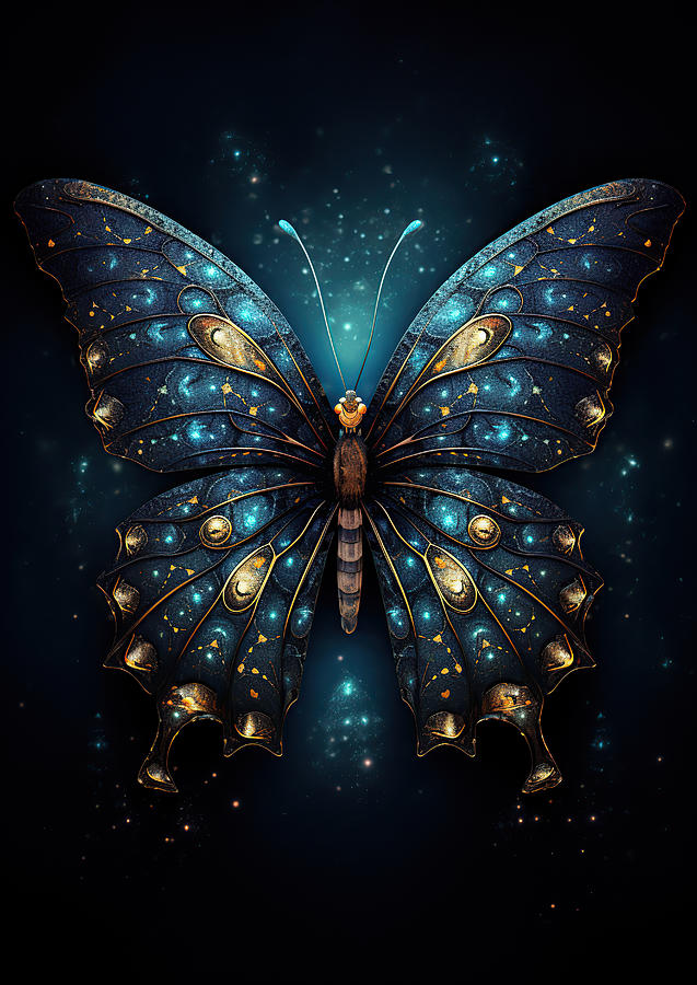 Butterfly of Galaxy Digital Art by Jonathan Dat - Fine Art America