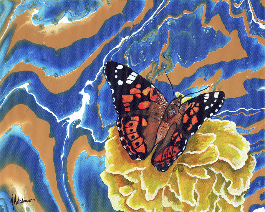 Butterfly Promise Painting by Jessie Adelmann