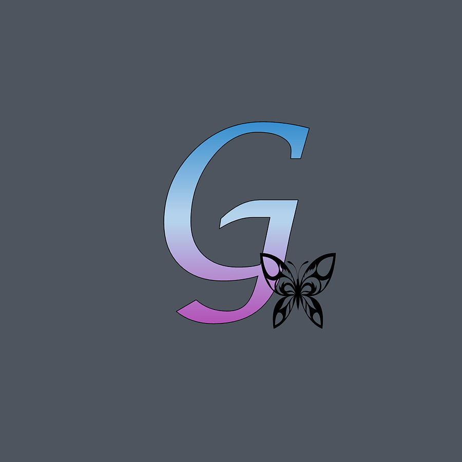 purple letter g