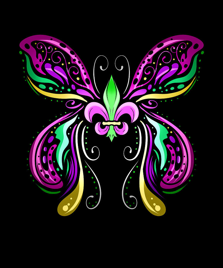 mardi gras butterfly costume