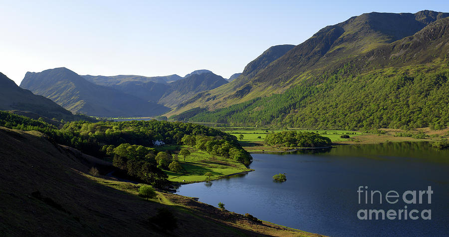 Buttermere and Crummock water Photograph by Robert Douglas