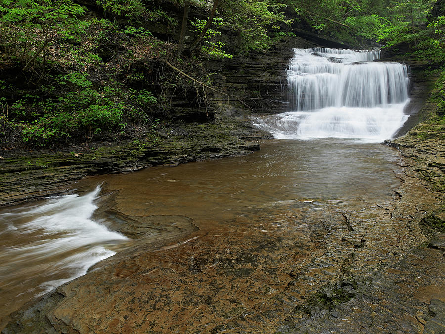 Buttermilk Creek Falls Buttermilk Falls State Park 10 Photograph by