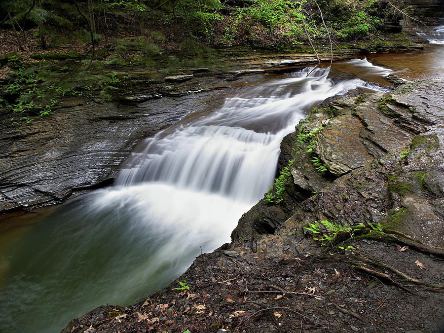 Buttermilk Creek Falls - Buttermilk Falls State Park 5 Photograph by ...