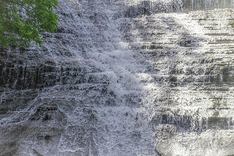 Buttermilk Falls 3 Photograph by William Norton