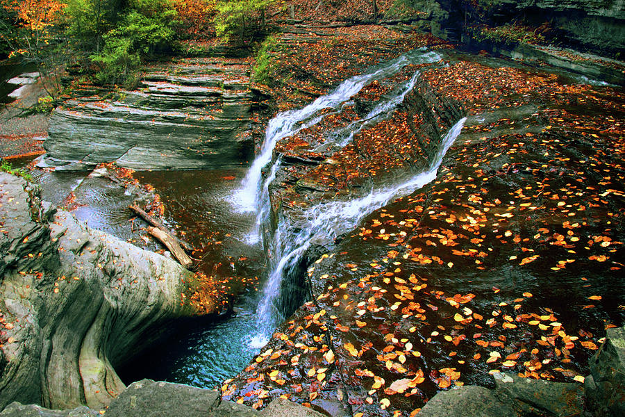 Buttermilk Falls Creek Photograph by Jessica Jenney