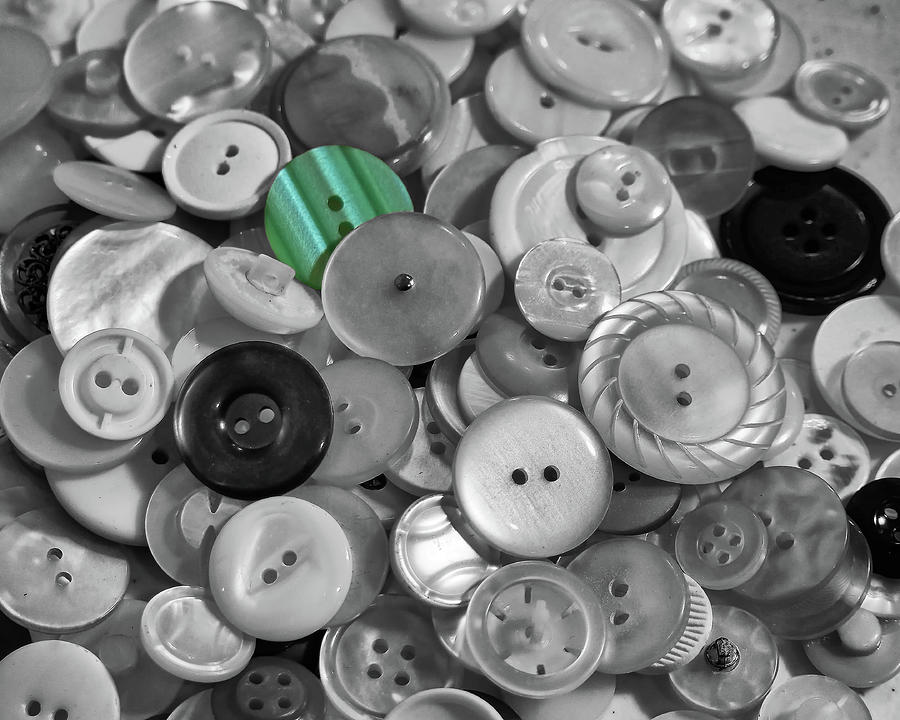 Buttons  Photograph by Scott Olsen