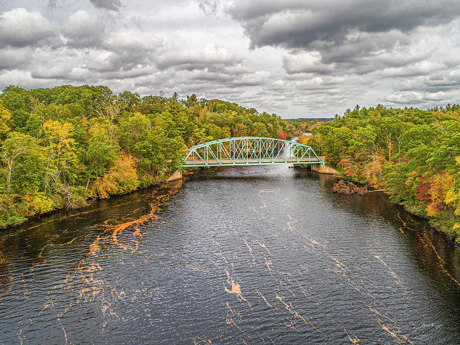 Butts Bridge 2021 Photograph by Veterans Aerial Media LLC