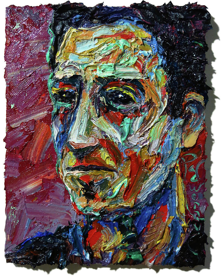 Buy original-Portrait Of Man Series On Expressionism-Oil Painting On ...