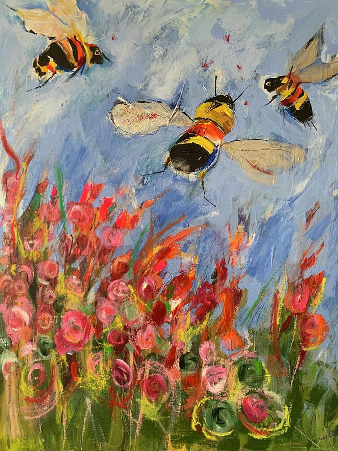 Buzzed Painting by Bonny Butler