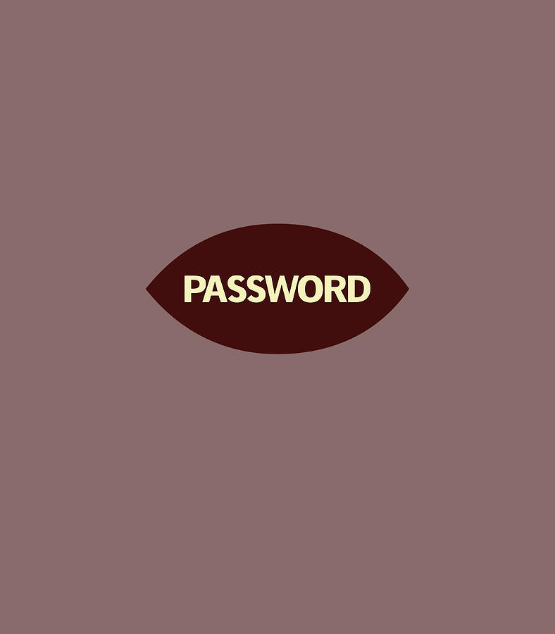 BUZZR Password classic TV Show logo Digital Art by Ermias Acacia - Fine ...