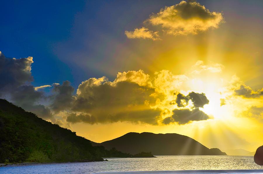 BVI Sunset Photograph by Keith Lindenburg Fine Art America